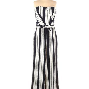 H&M jumpsuit, blue/white [Size 12]